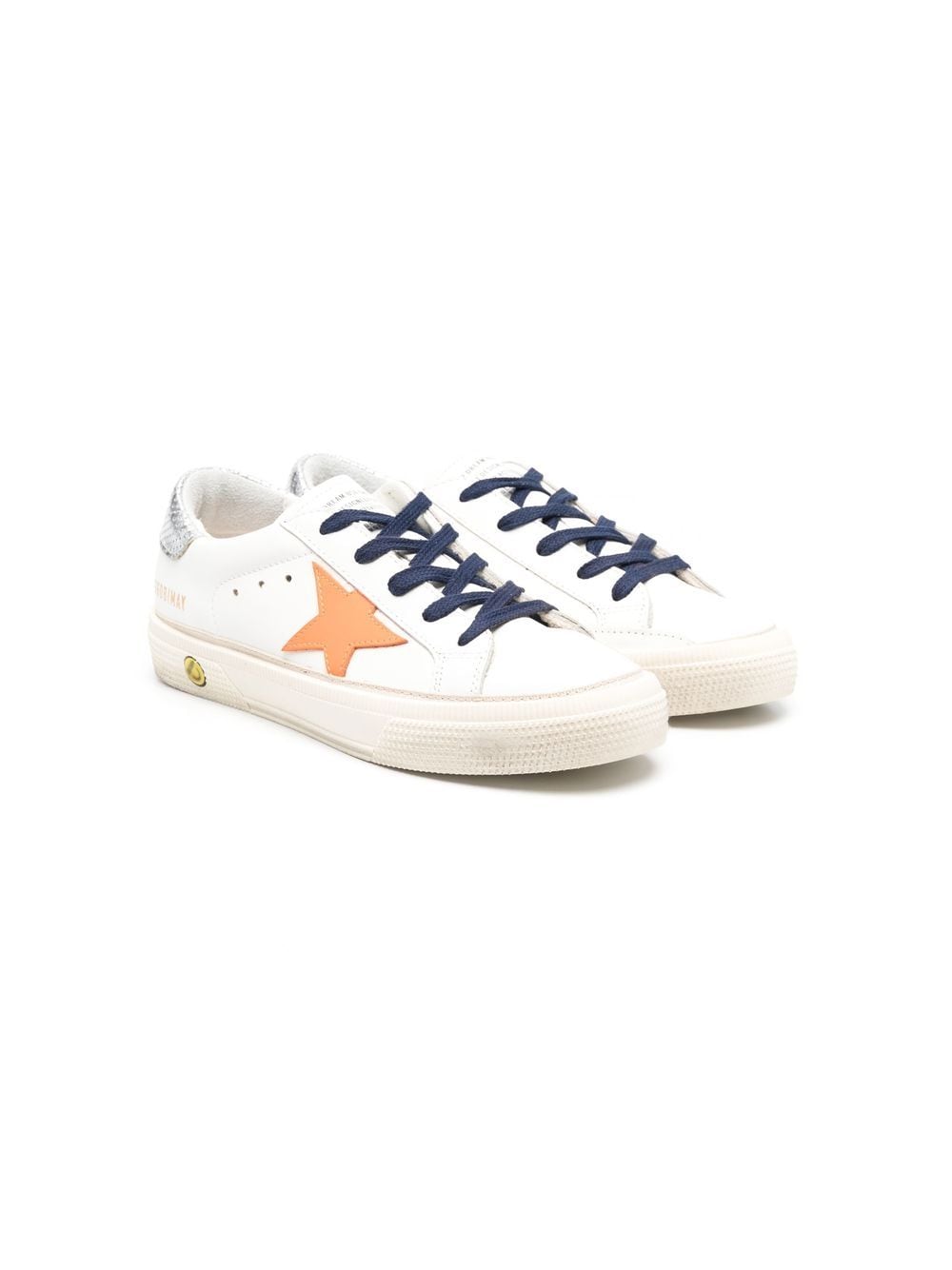 Golden Goose Kids May low-top sneakers - White von Golden Goose Kids