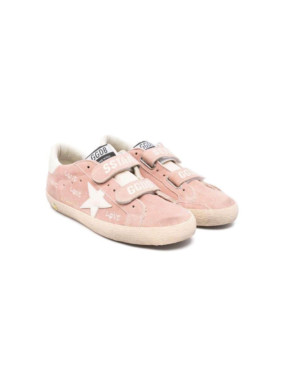 Golden Goose Kids Old School suede sneakers - Pink von Golden Goose Kids