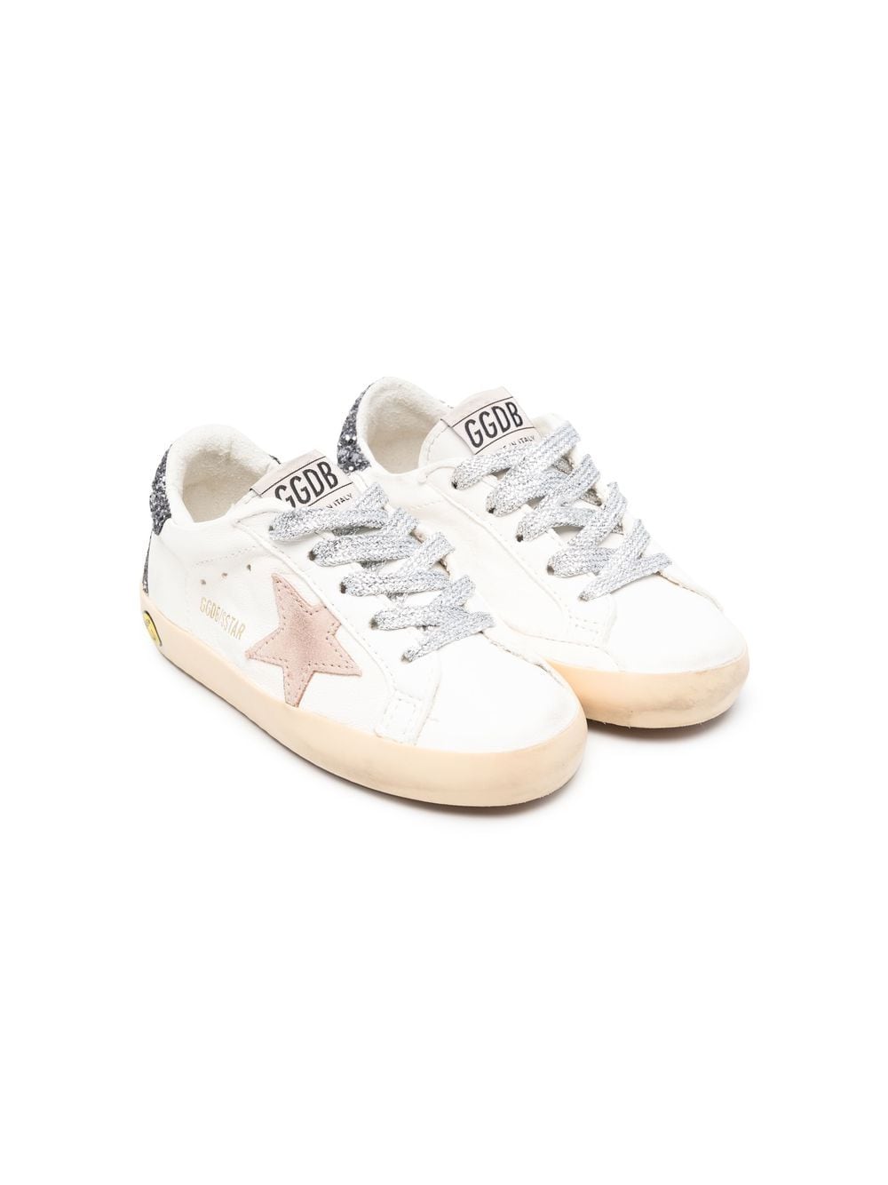 Golden Goose Kids Super-Star low-top sneakers - White von Golden Goose Kids