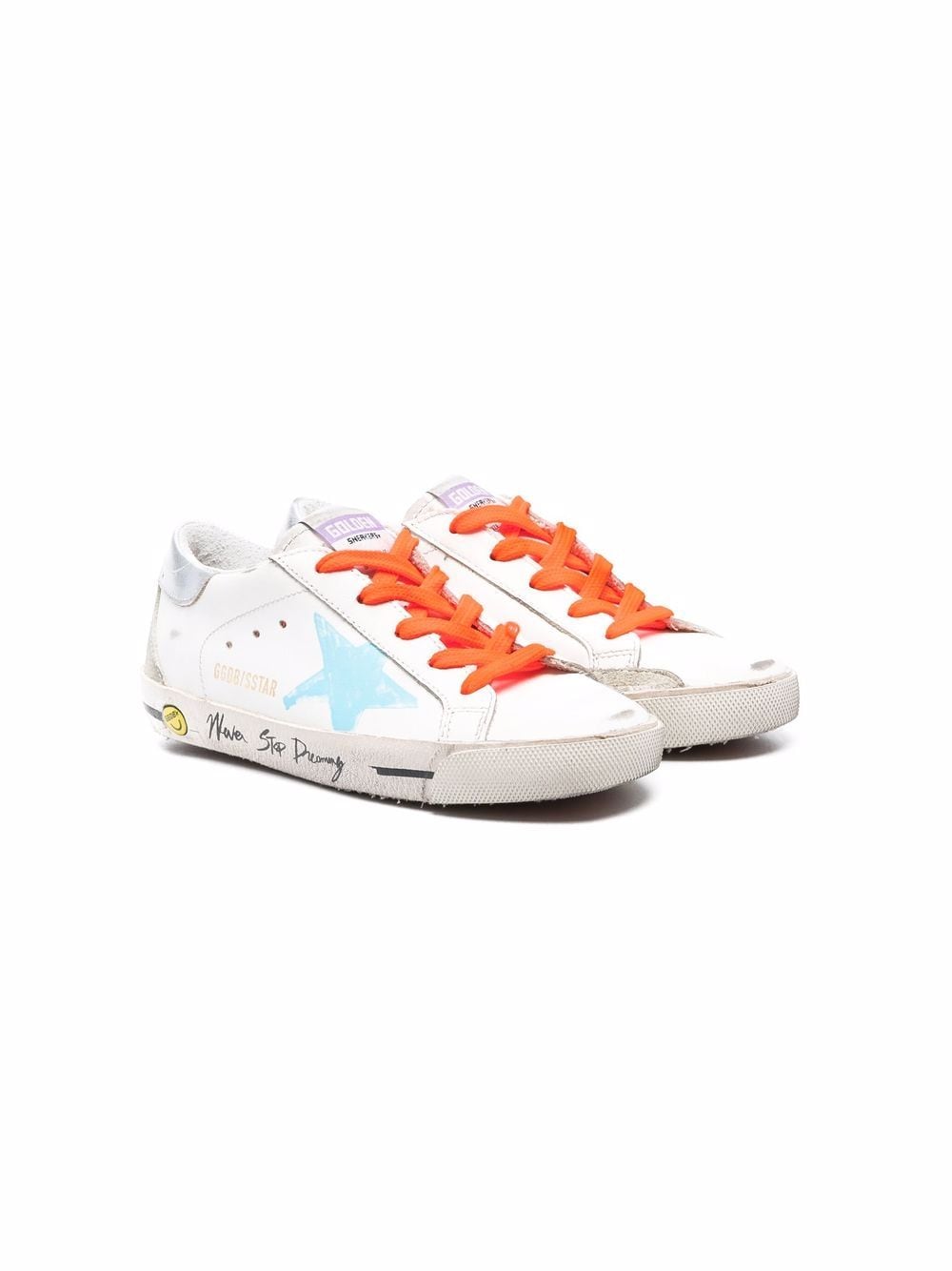 Golden Goose Kids Super-Star low-top sneakers - White von Golden Goose Kids