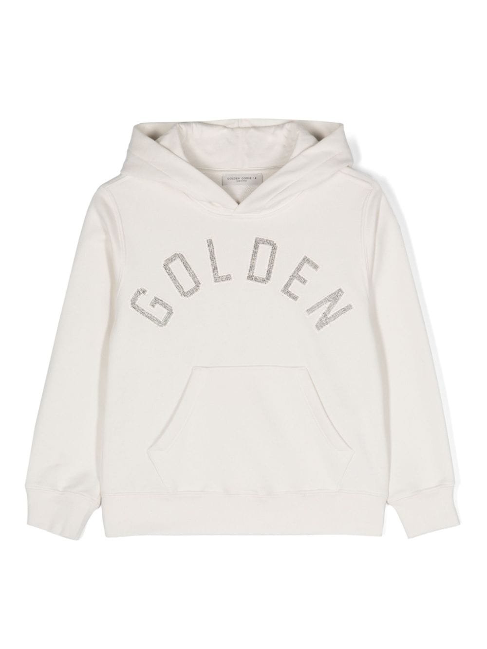 Golden Goose Kids bead-embellished hoodie - Neutrals von Golden Goose Kids