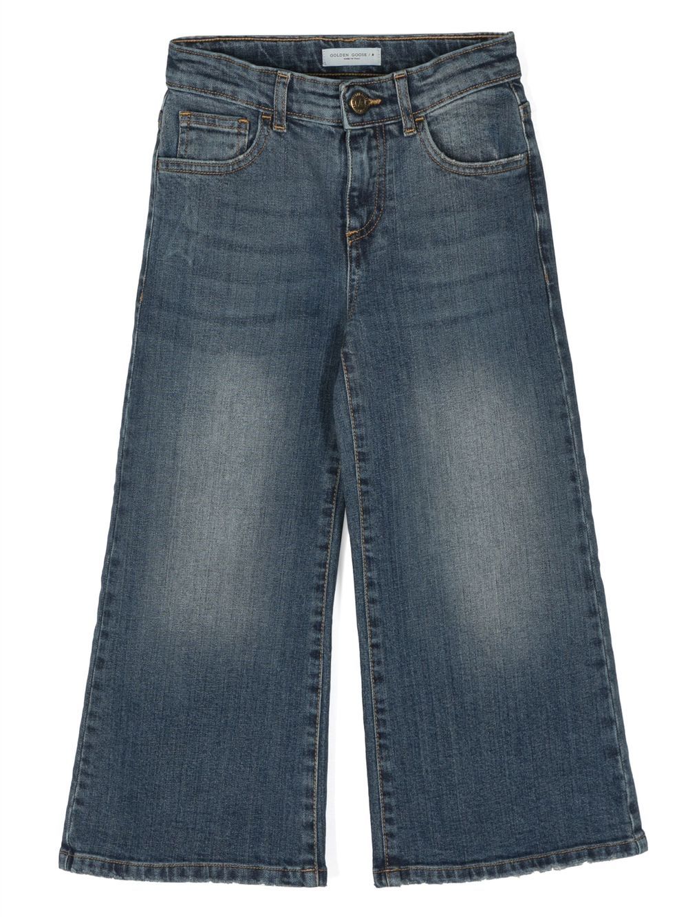 Golden Goose Kids bell bottom jeans - Blue von Golden Goose Kids