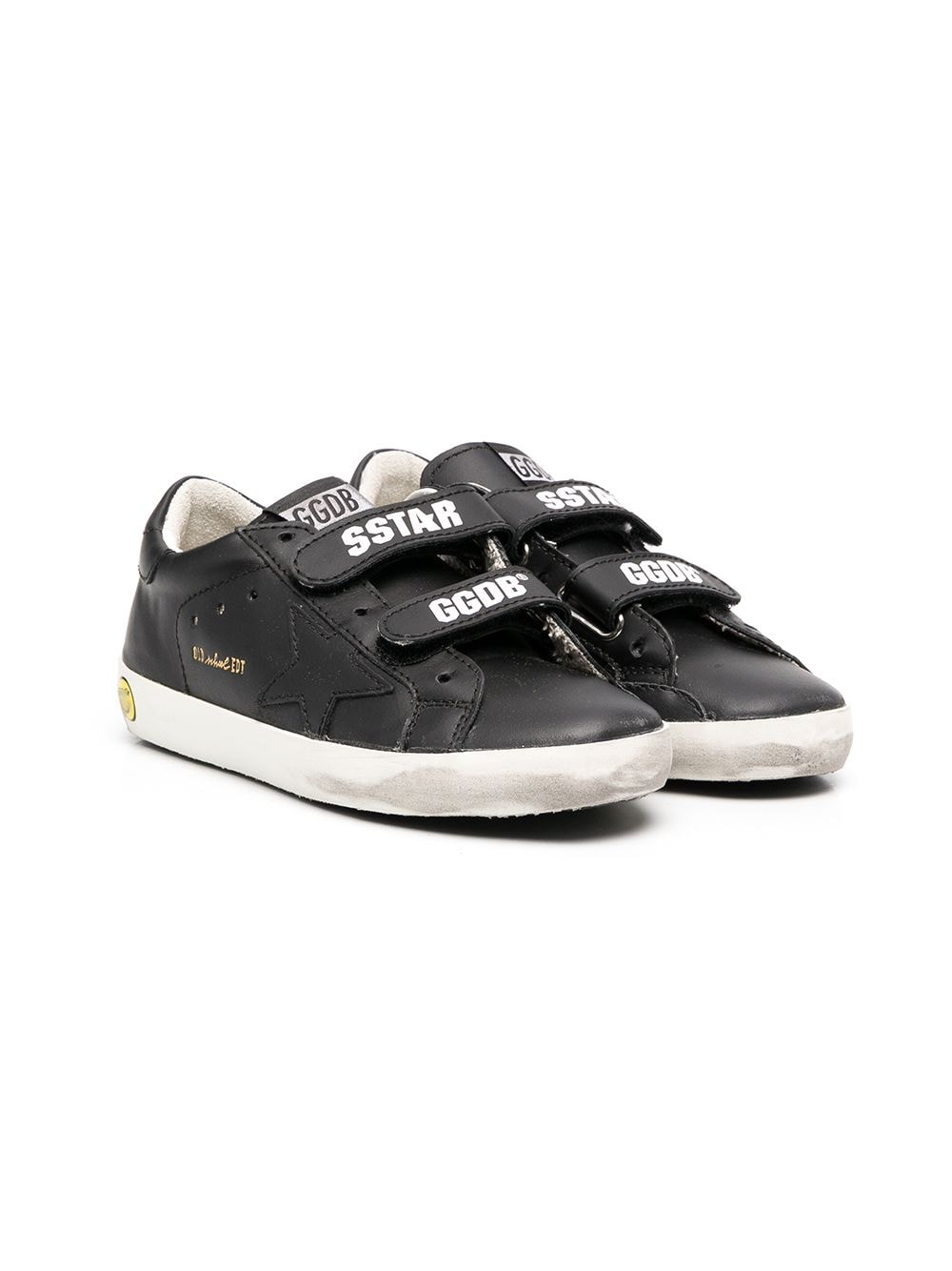 Golden Goose Kids boys low-top trainers - Black von Golden Goose Kids