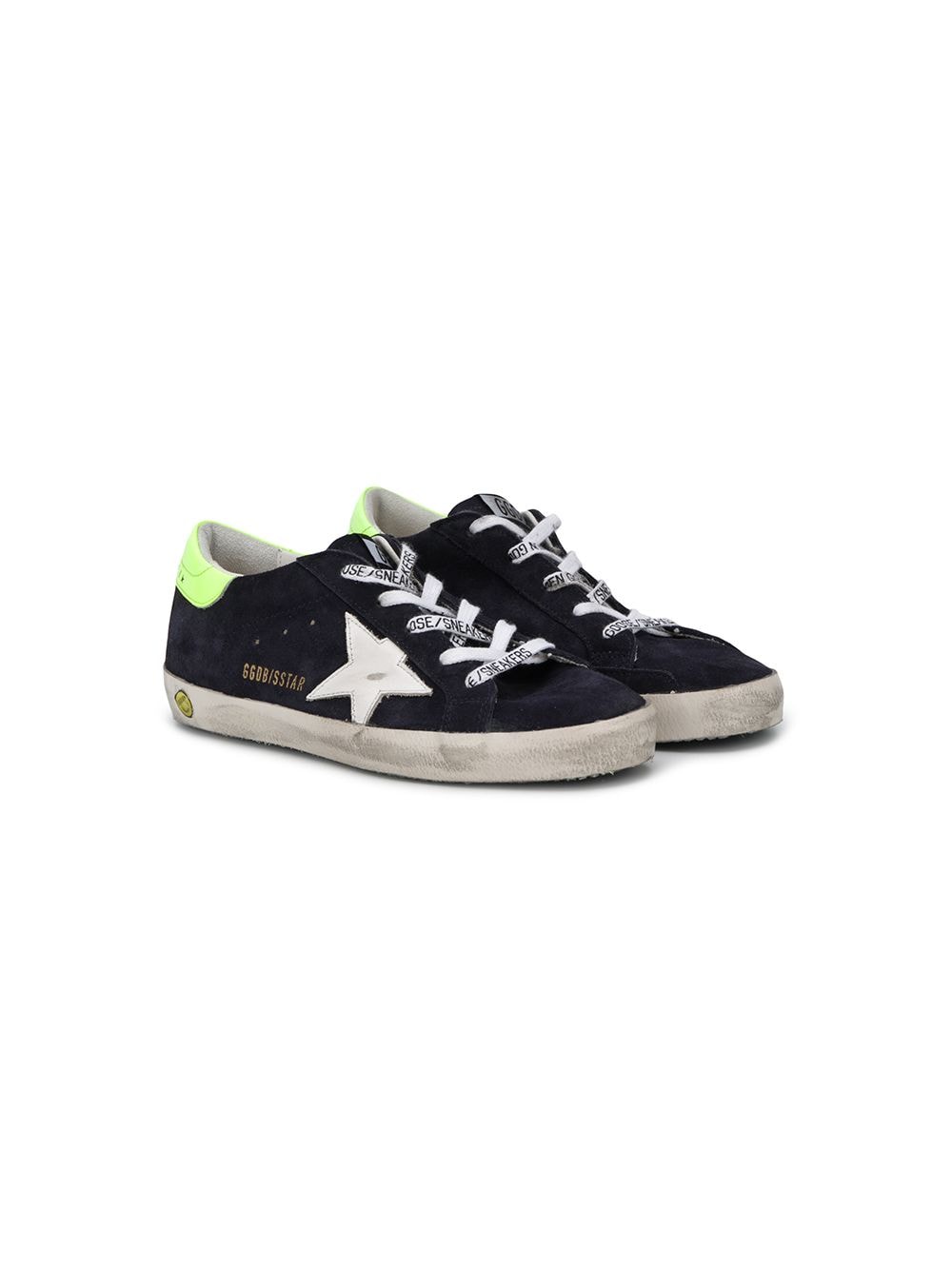 Golden Goose Kids low top Superstar sneakers - Blue von Golden Goose Kids