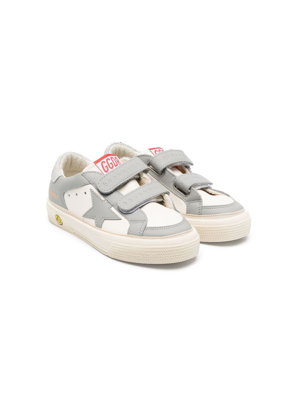 Golden Goose Kids star-patch low-top sneakers - White von Golden Goose Kids