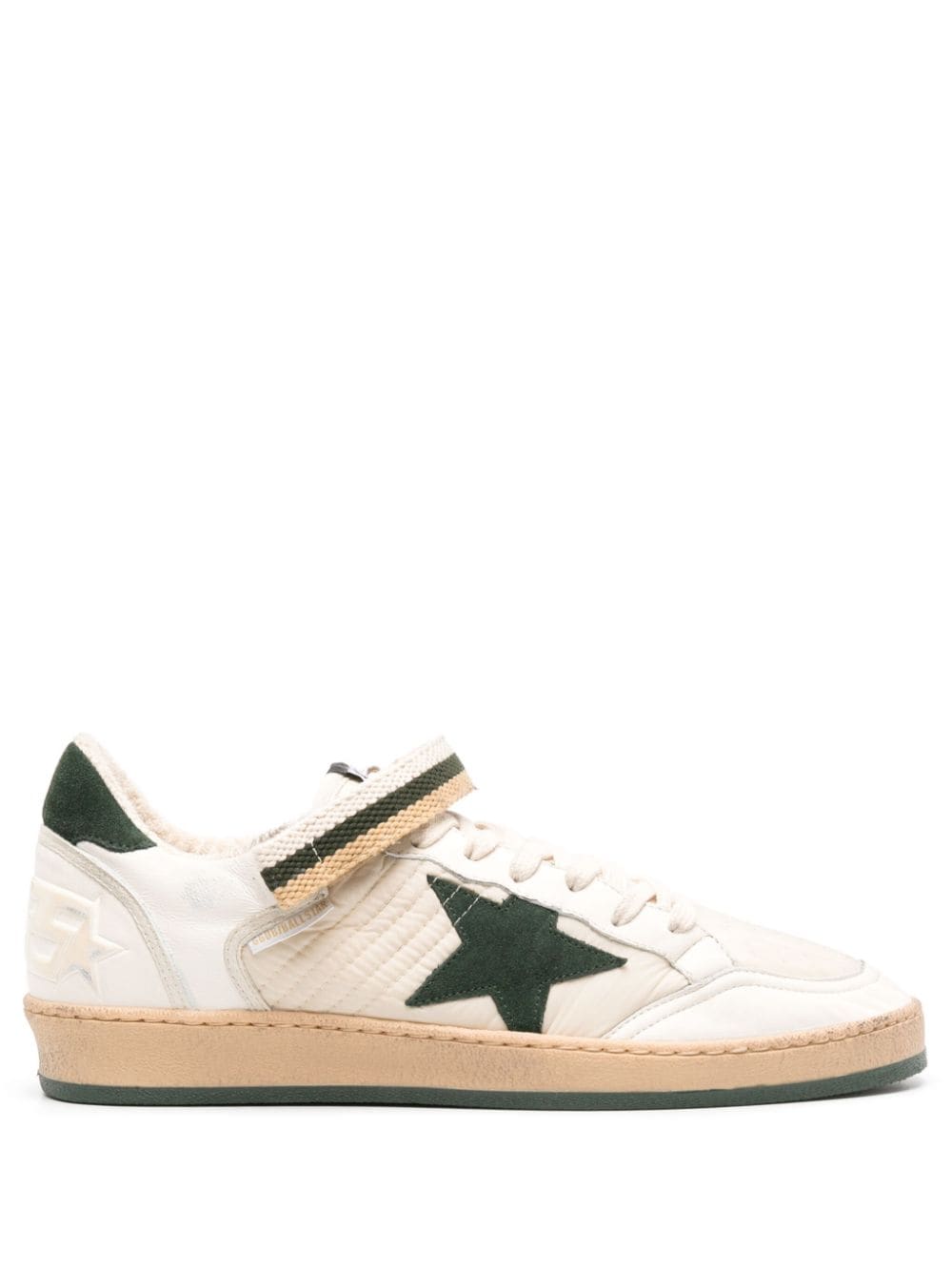 Golden Goose Ball Star leather sneakers - White von Golden Goose