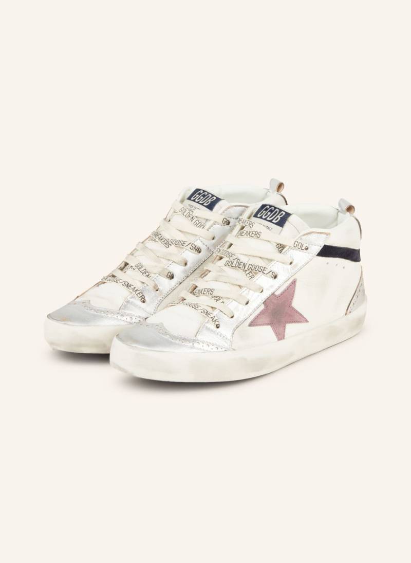 Golden Goose Hightop-Sneaker Mid Star weiss von Golden Goose