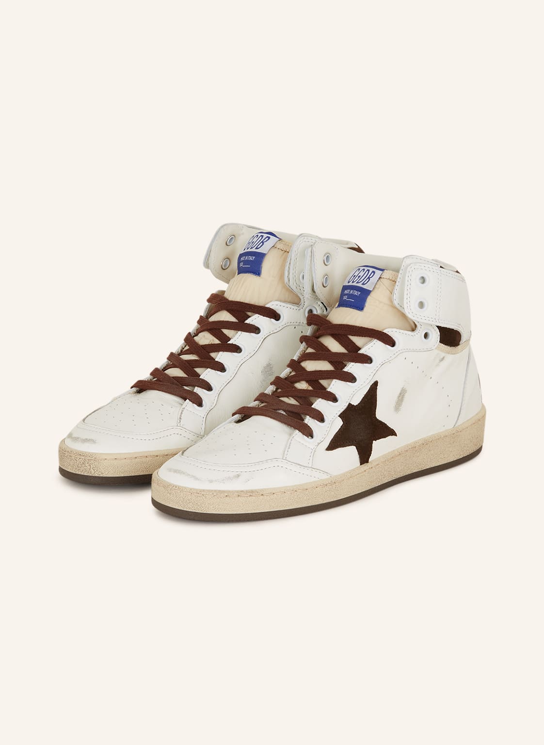 Golden Goose Hightop-Sneaker Sky Star weiss von Golden Goose