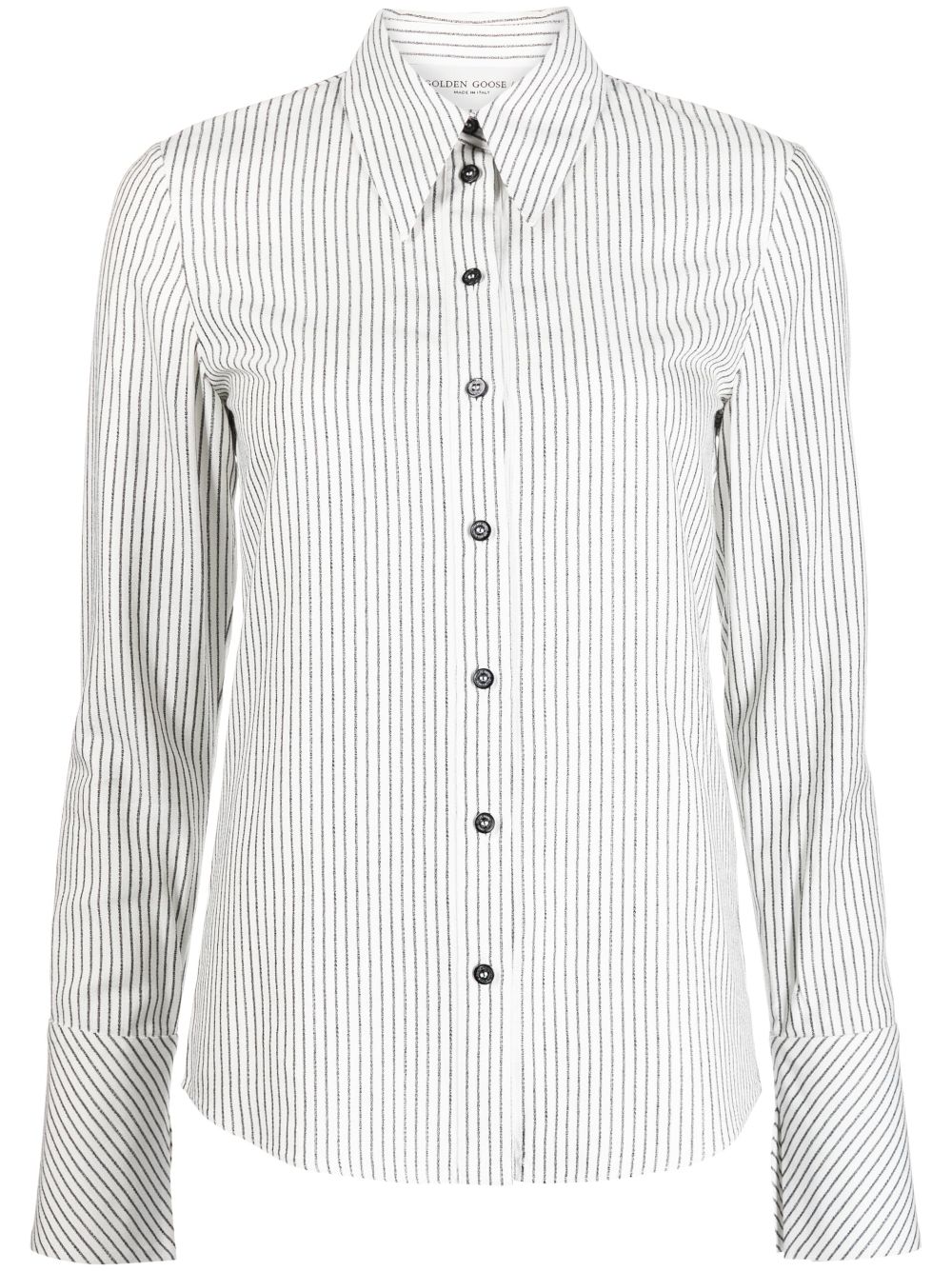 Golden Goose Journeys striped shirt - White von Golden Goose