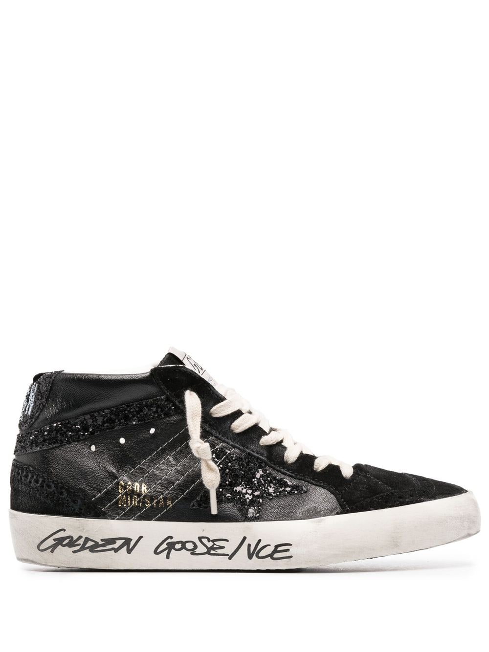 Golden Goose Mid Star sneakers - Black von Golden Goose