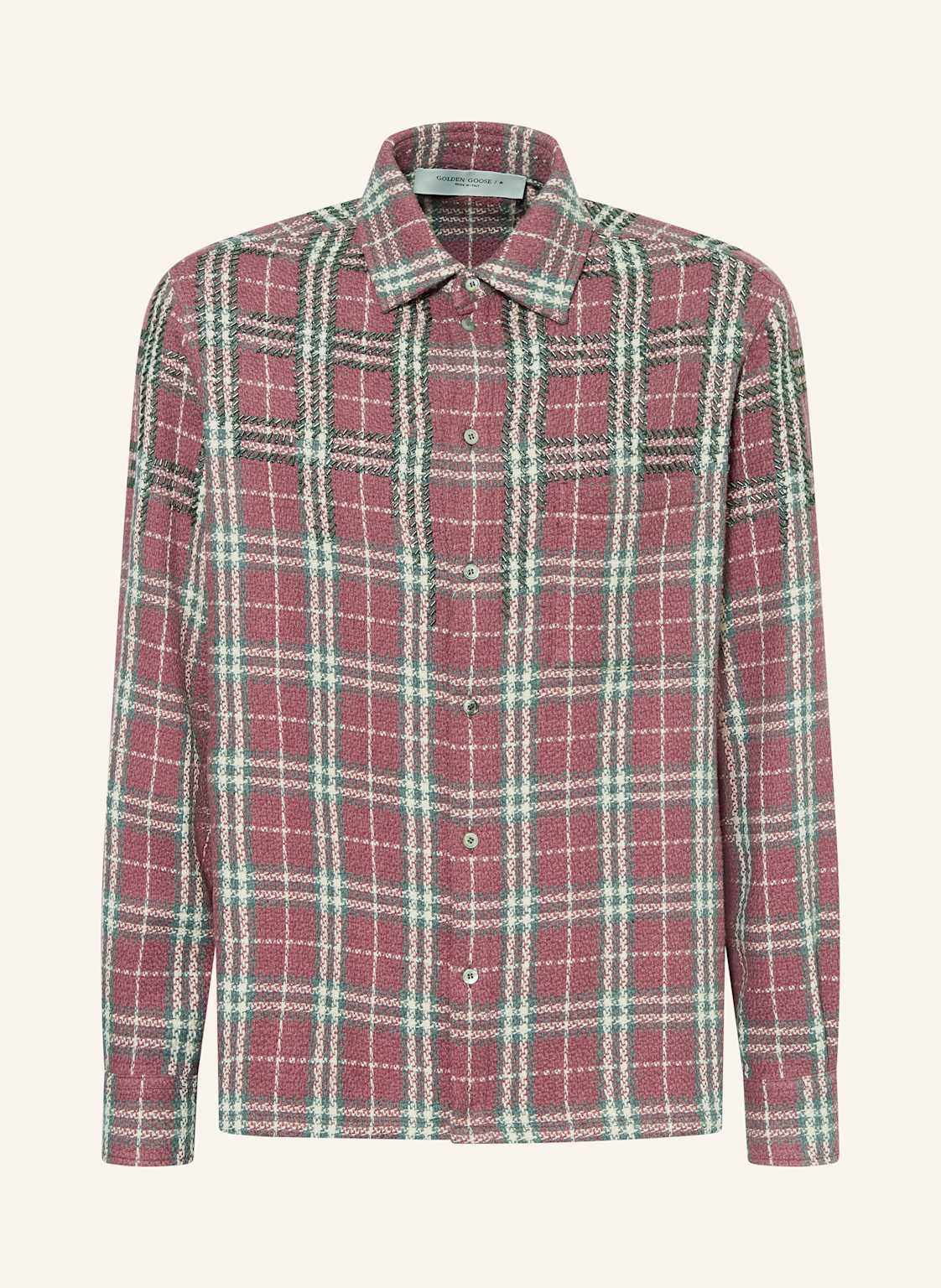 Golden Goose Overshirt Journey Mit Zierperlen rot Golden Goose Overshirt Journey Mit Zierperlen rot von Golden Goose