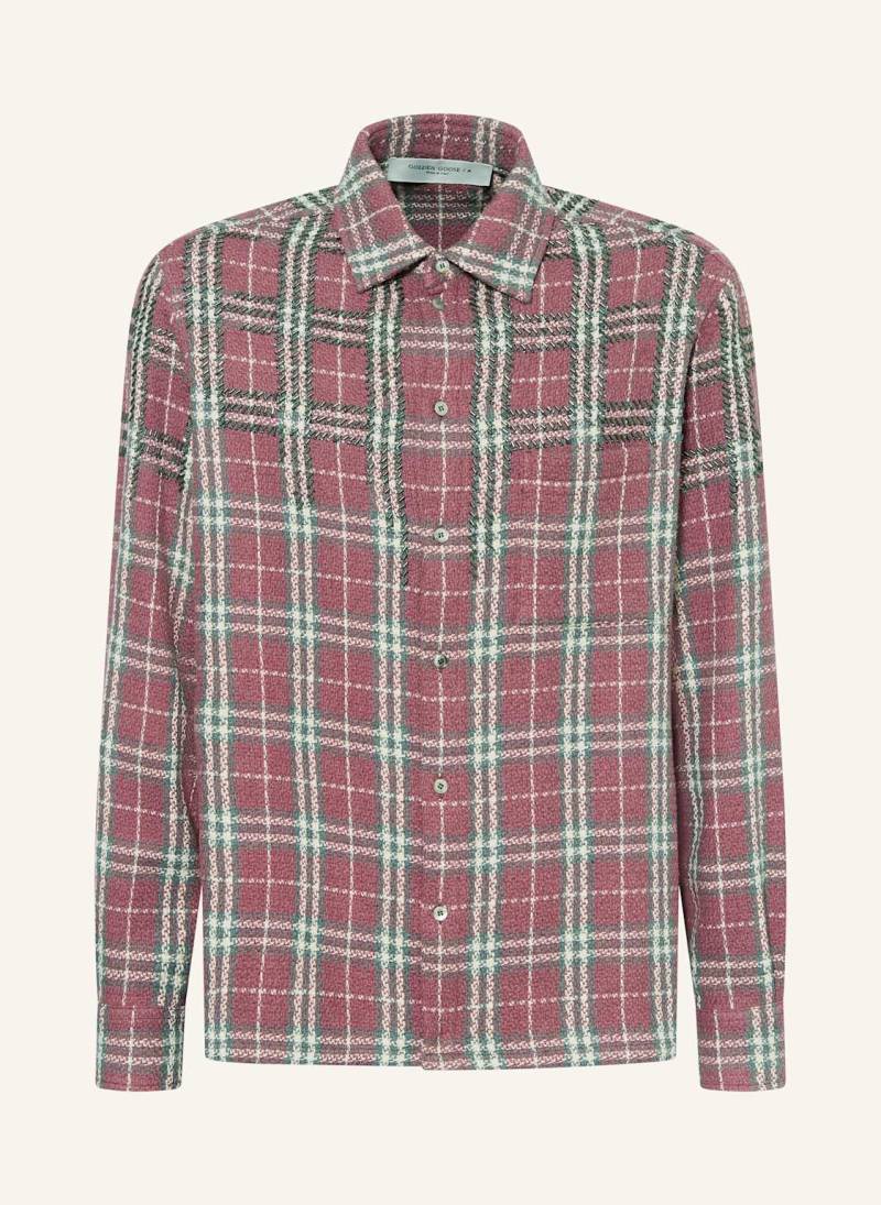 Golden Goose Overshirt Journey Mit Zierperlen rot von Golden Goose
