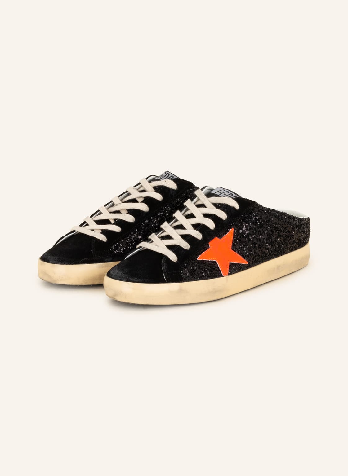 Golden Goose Slip-On-Sneaker Super-Star Sabot schwarz von Golden Goose