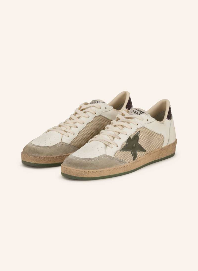 Golden Goose Sneaker Ball Star weiss von Golden Goose