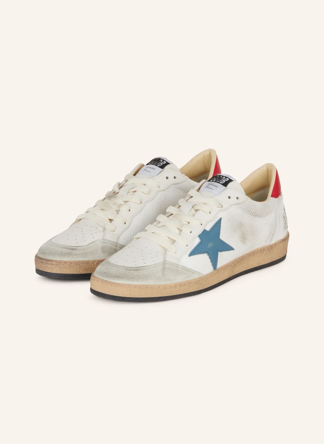 Golden Goose Sneaker Ball Star weiss Golden Goose Sneaker Ball Star weiss von Golden Goose