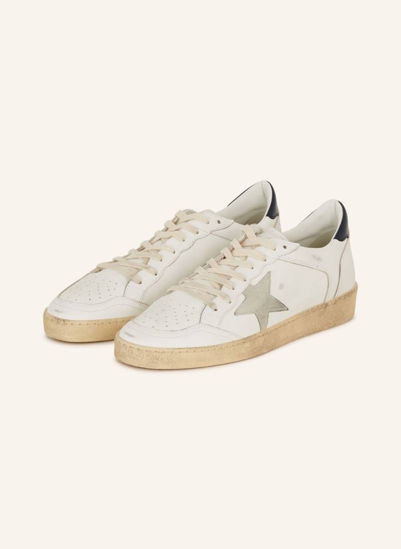 Golden Goose Sneaker Ball Star weiss von Golden Goose