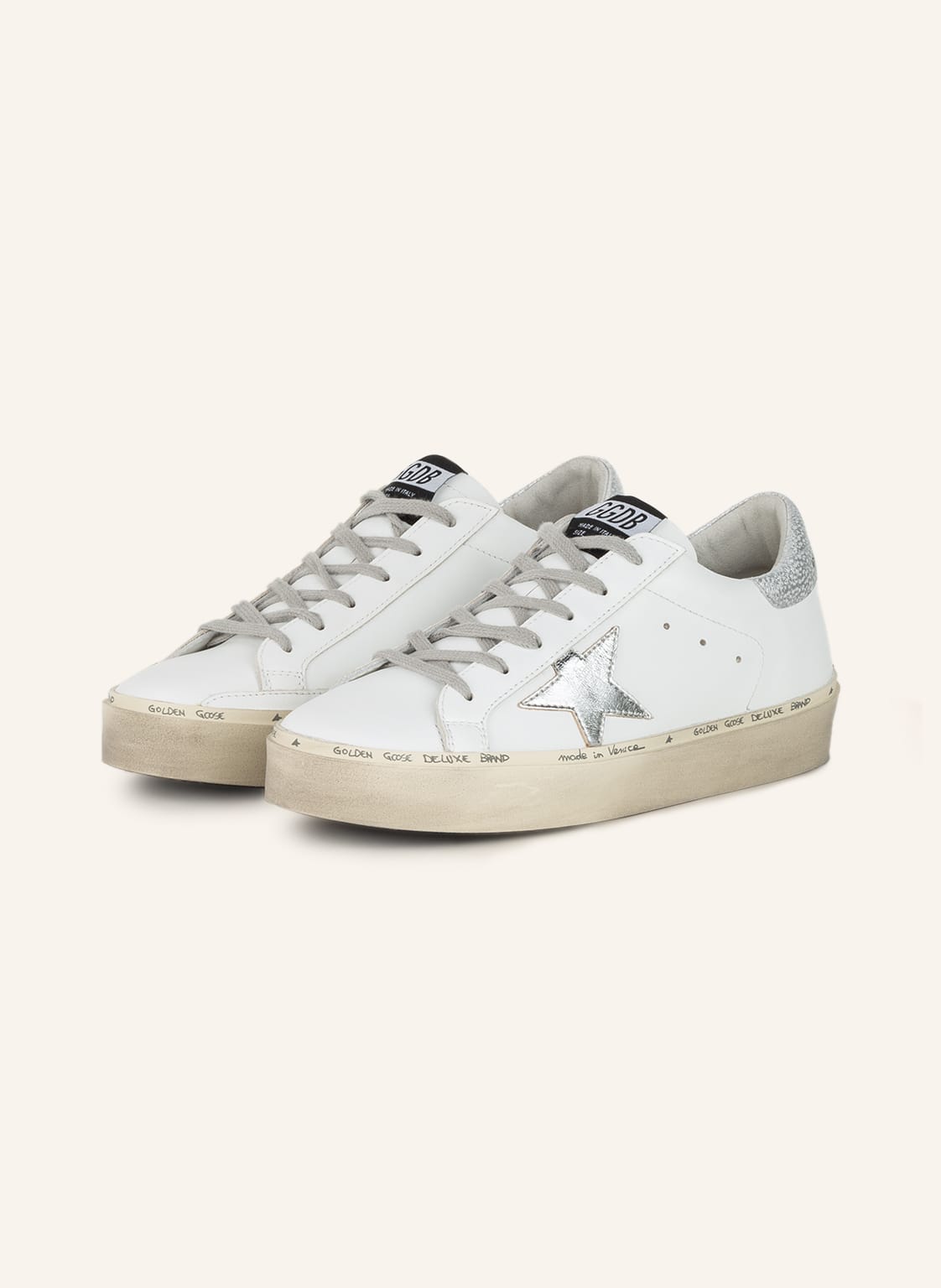 Golden Goose Sneaker Hi Star weiss von Golden Goose