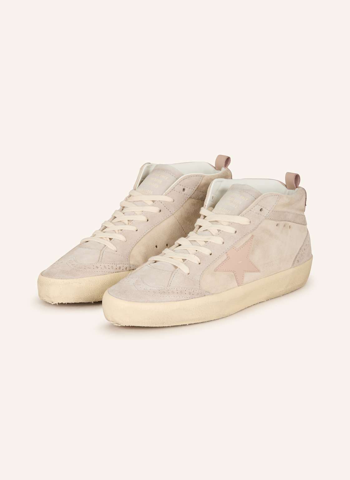 Golden Goose Sneaker Mid Star beige von Golden Goose