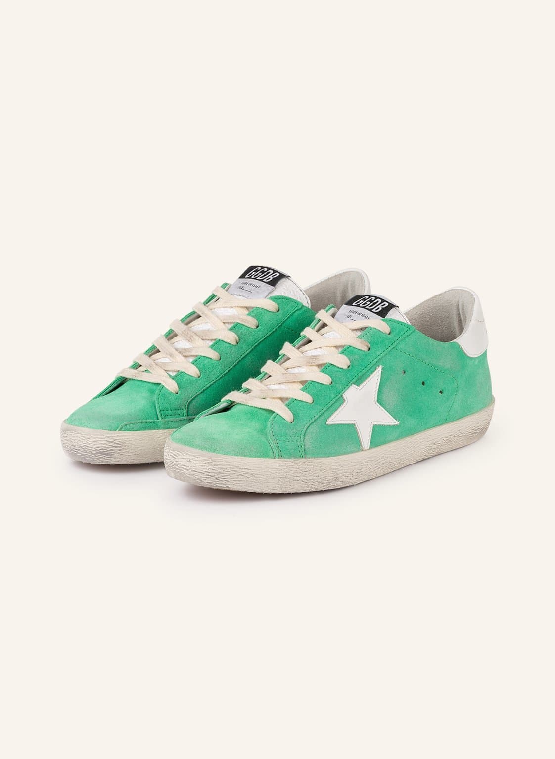 Golden Goose Sneaker Super-Star blau von Golden Goose