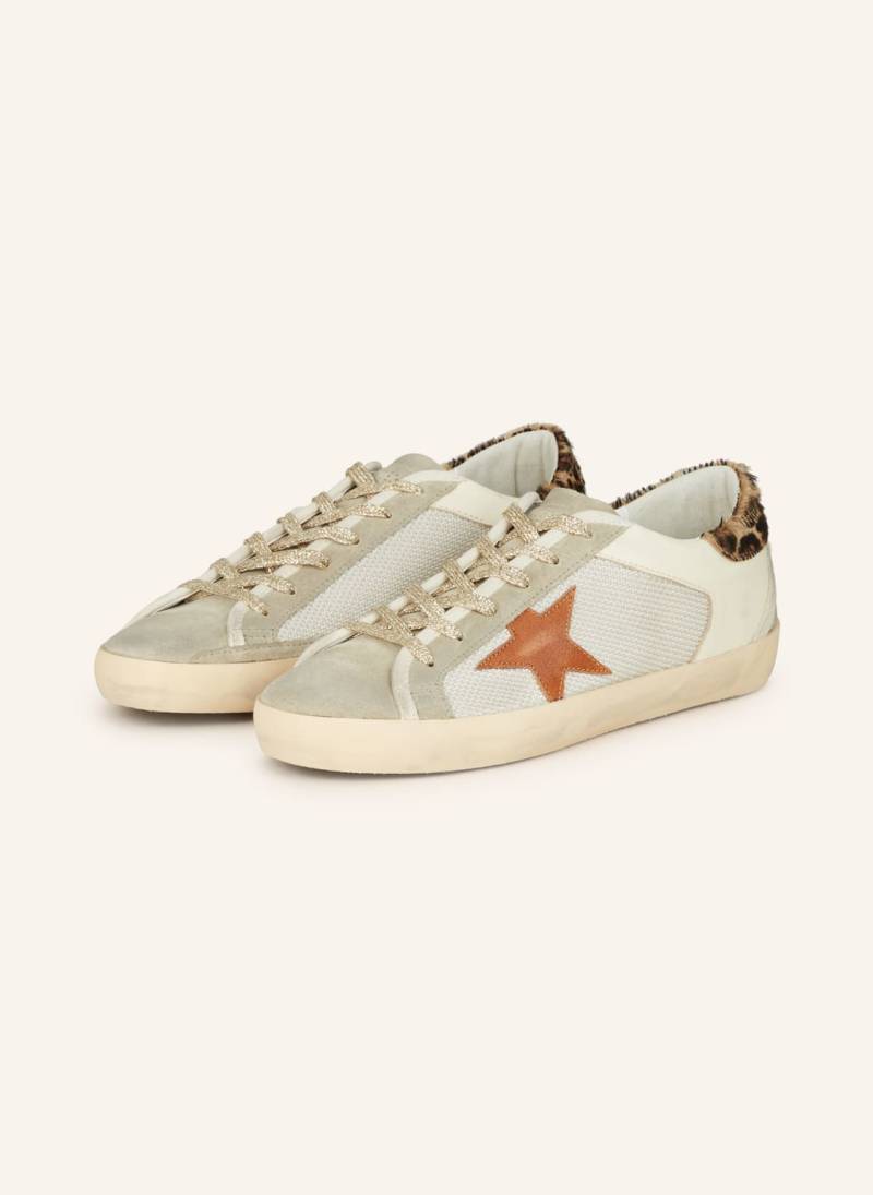 Golden Goose Sneaker Super-Star silber von Golden Goose