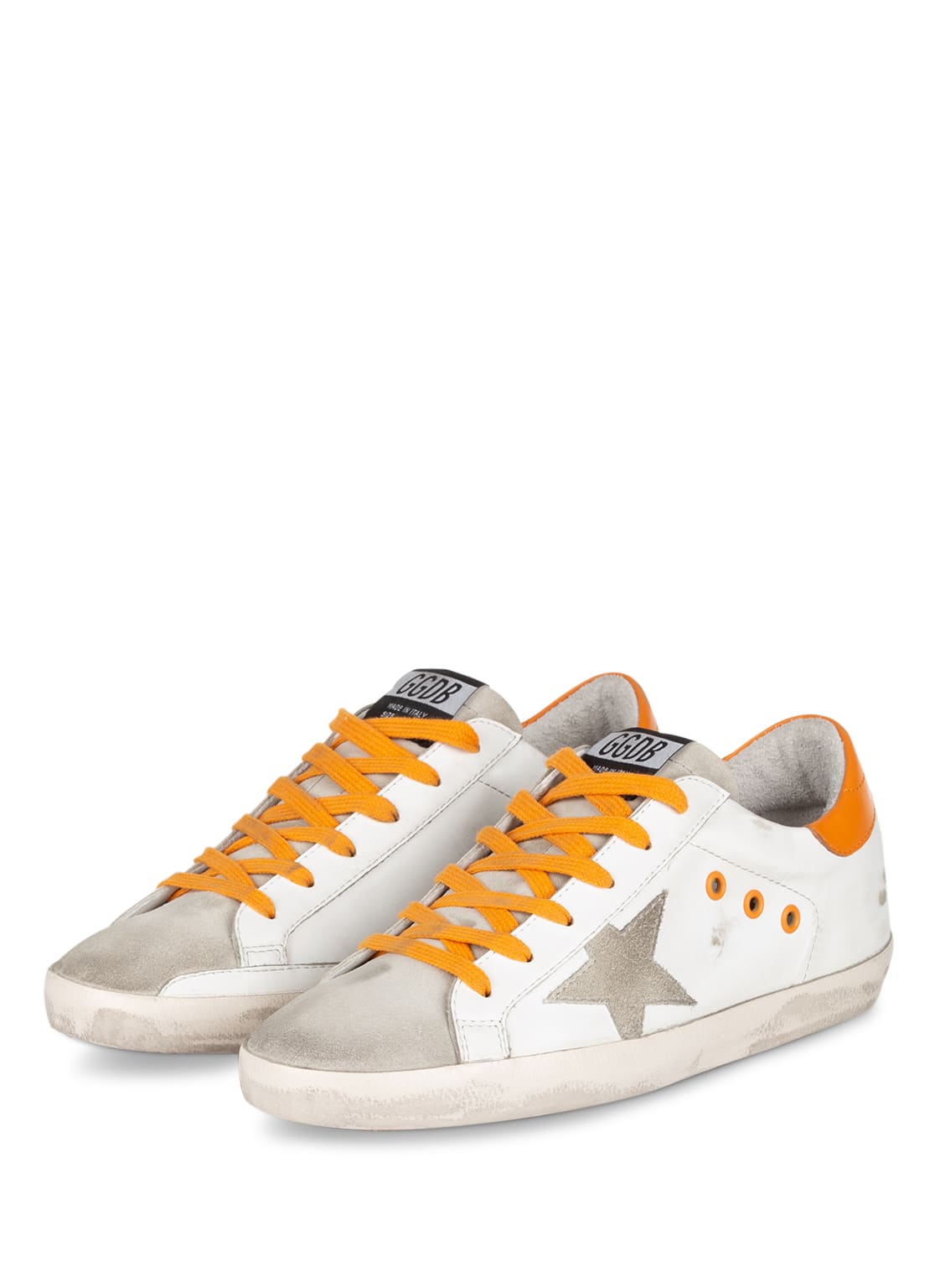 Golden Goose Sneaker Super-Star weiss von Golden Goose