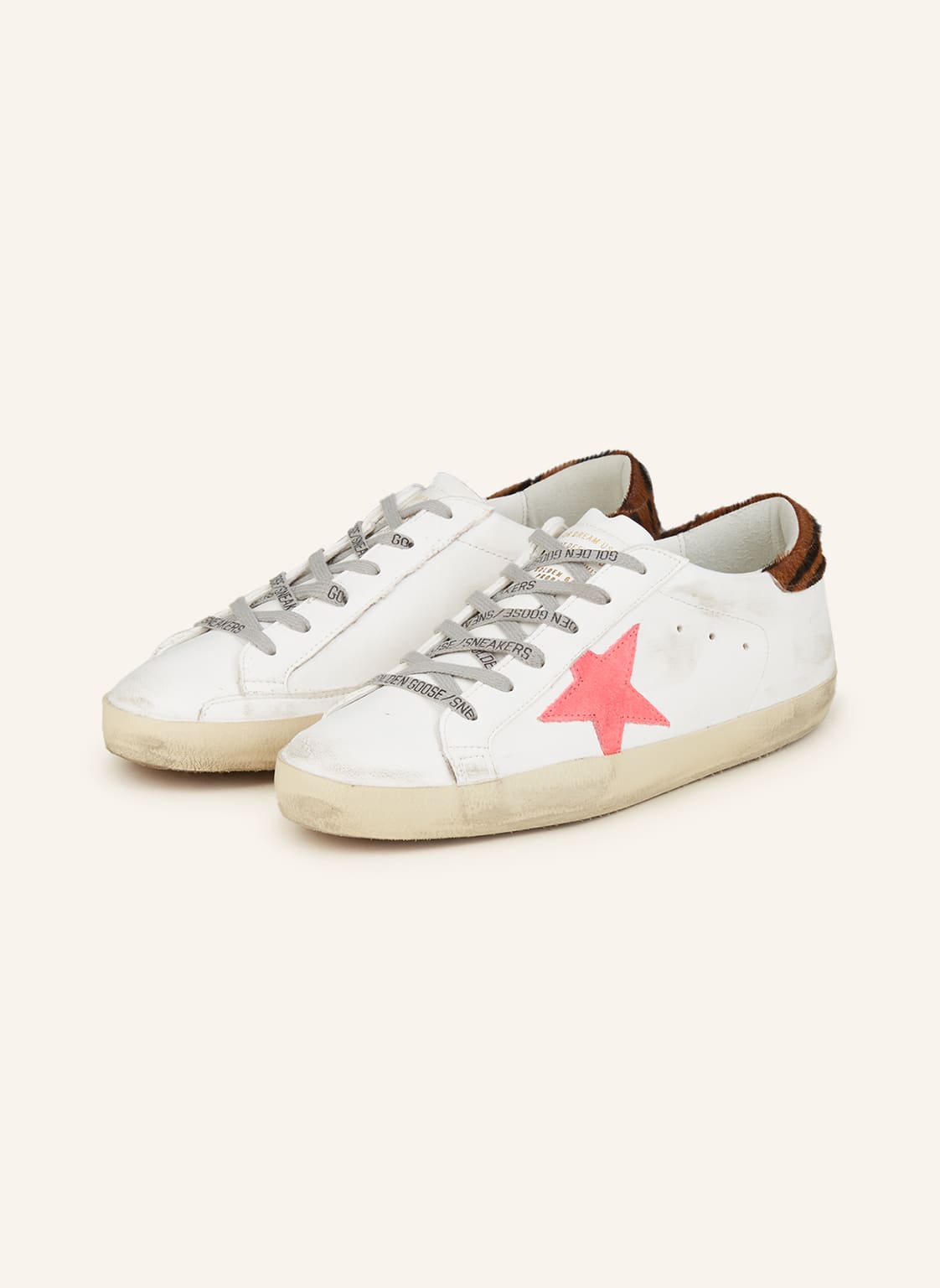 Golden Goose Sneaker Super-Star weiss von Golden Goose