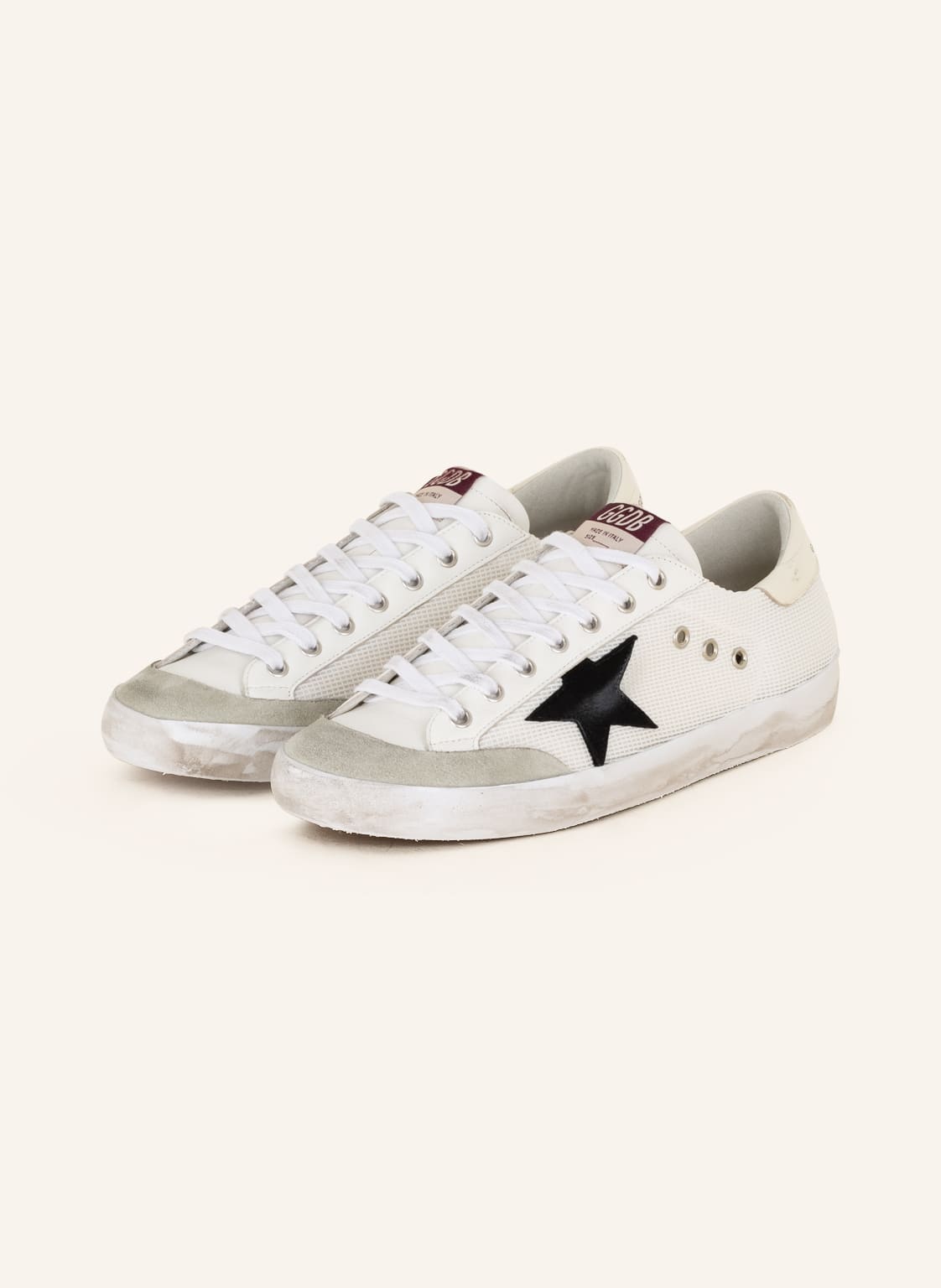 Golden Goose Sneaker Super-Star weiss von Golden Goose