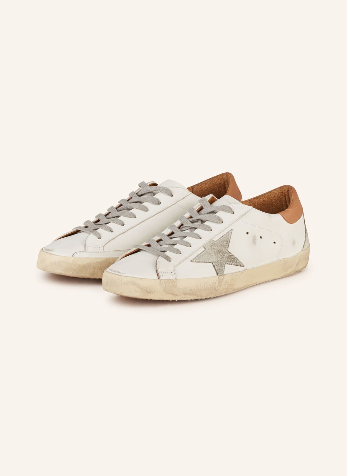 Golden Goose Sneaker Super-Star weiss von Golden Goose