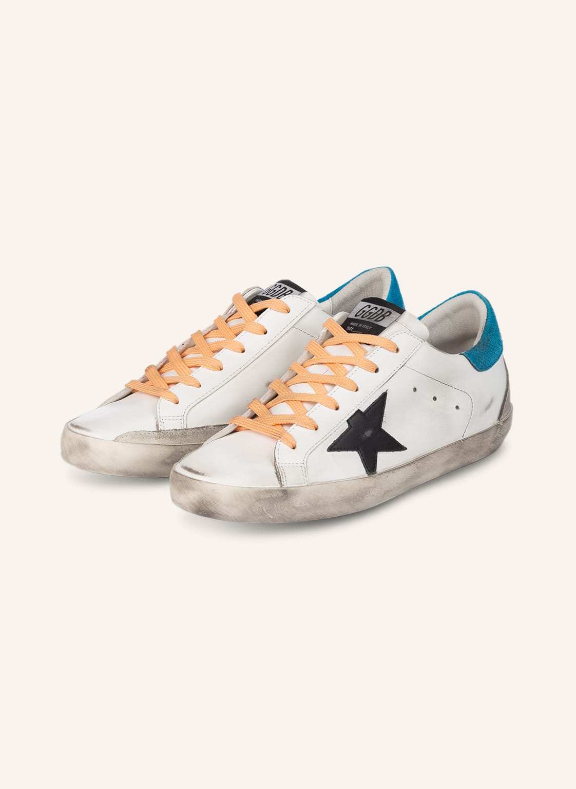 Golden Goose Sneaker Super-Star weiss von Golden Goose