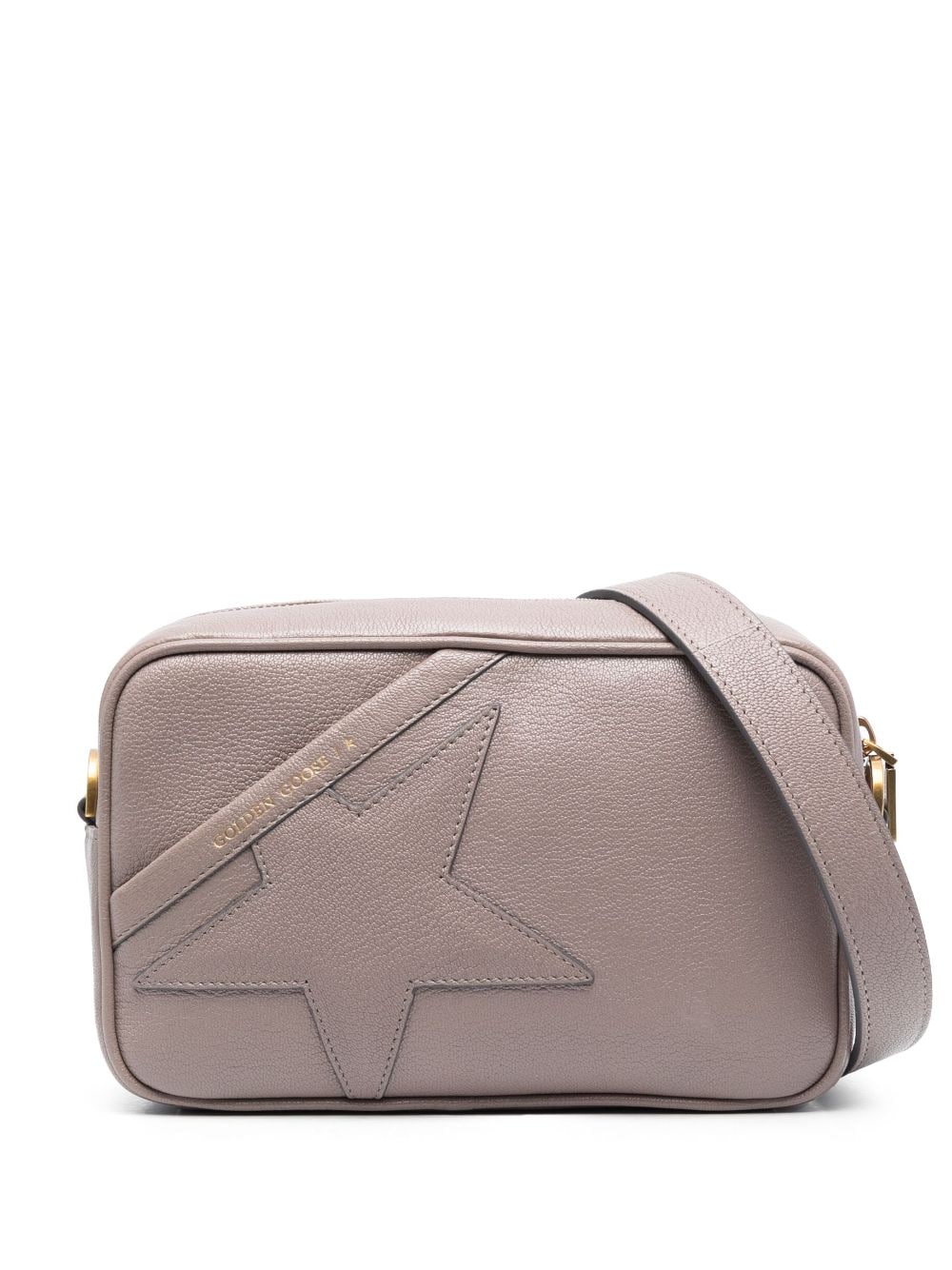 Golden Goose Star leather crossbody bag - Grey von Golden Goose