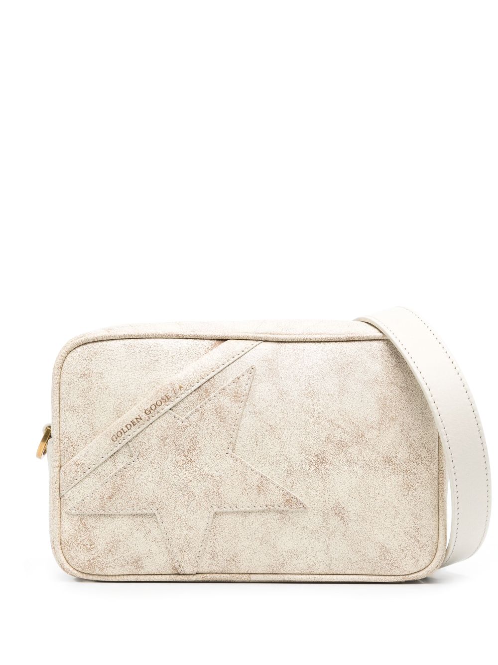 Golden Goose Star leather crossbody bag - Neutrals von Golden Goose