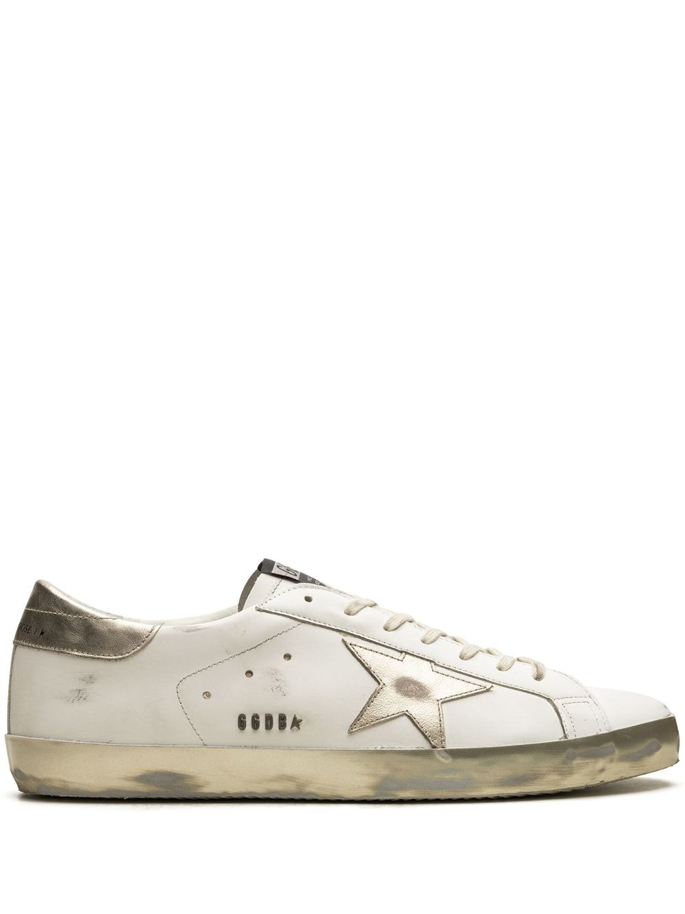 Golden Goose Super-Star Classic "White/Gold" sneakers von Golden Goose