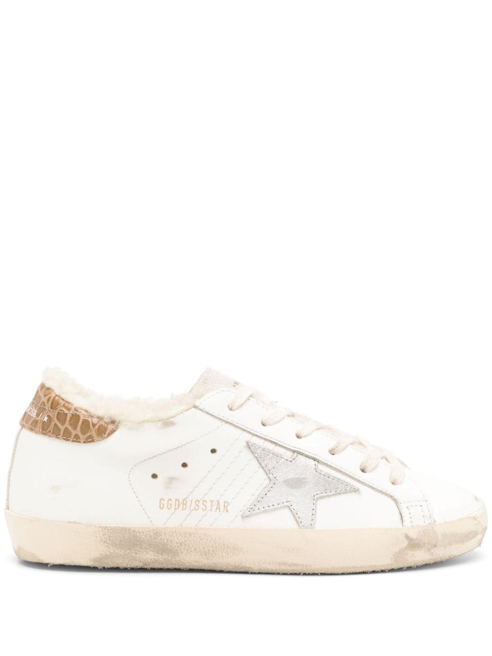 Golden Goose Super-Star leather sneakers - White von Golden Goose