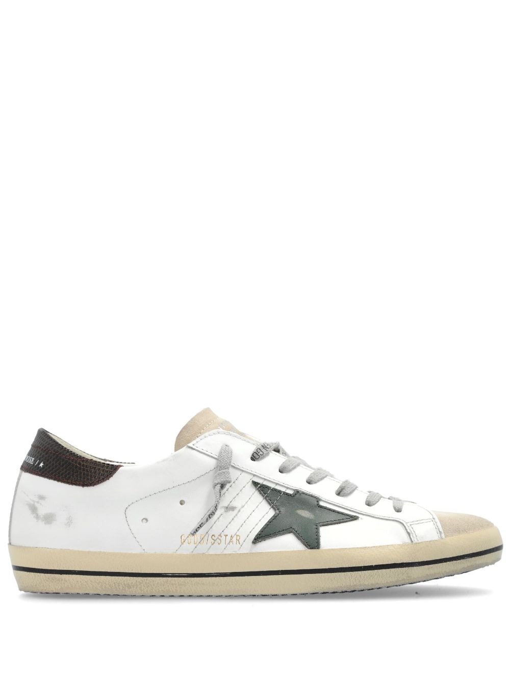 Golden Goose Super-Star leather sneakers - White von Golden Goose