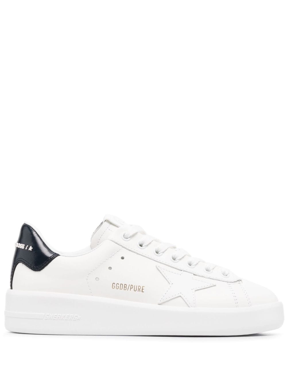 Golden Goose Super-Star leather sneakers - White von Golden Goose