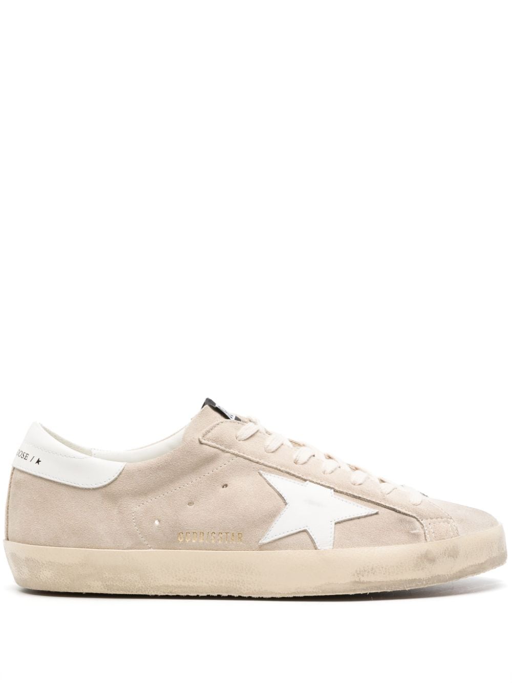 Golden Goose Super-Star suede sneakers - Neutrals von Golden Goose