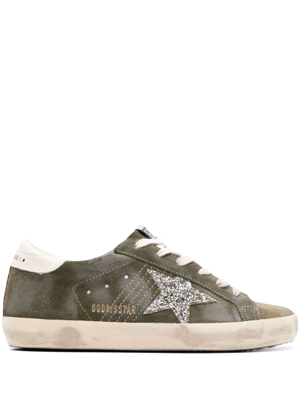 Golden Goose Super-Star suede sneakers - Green von Golden Goose