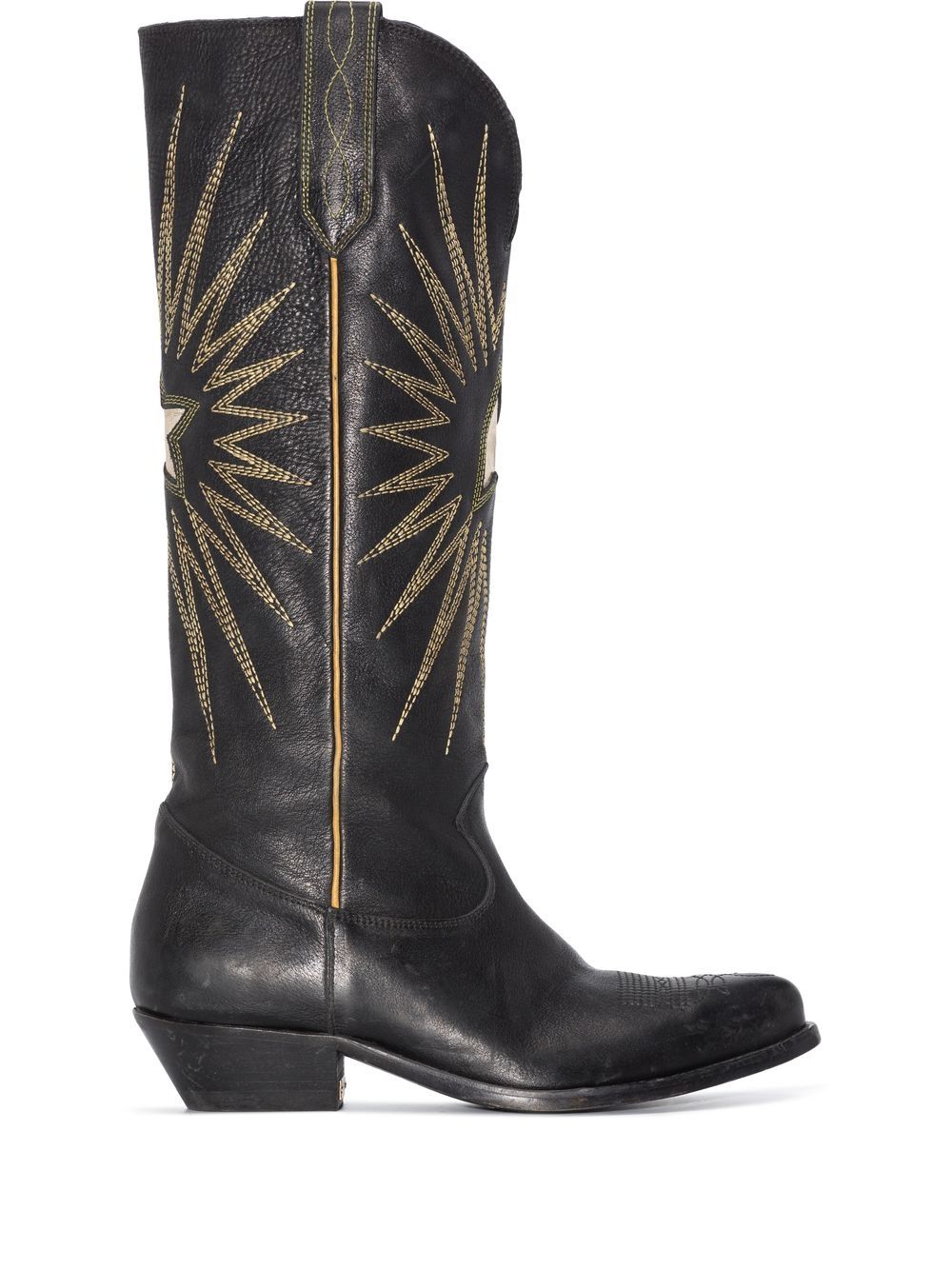 Golden Goose Wish Star mid-calf boots - Black von Golden Goose