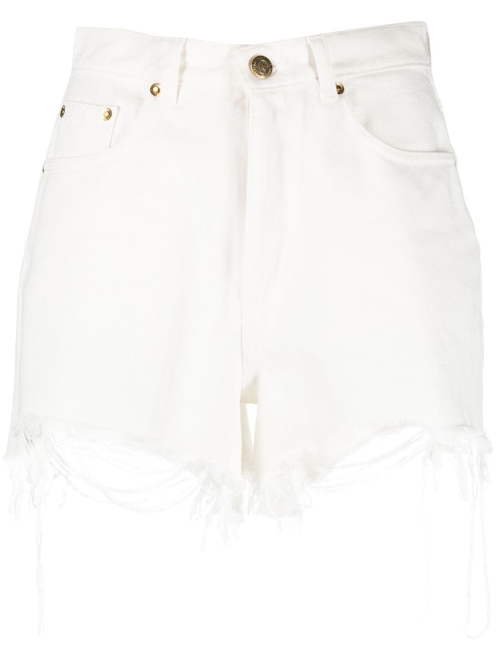 Golden Goose high-rise shorts - White von Golden Goose