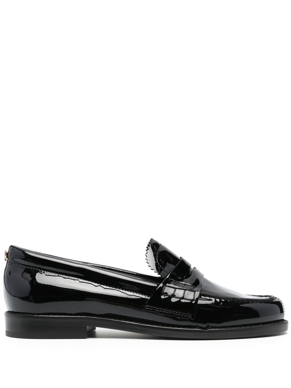 Golden Goose high-shine penny-slot loafers - Black von Golden Goose