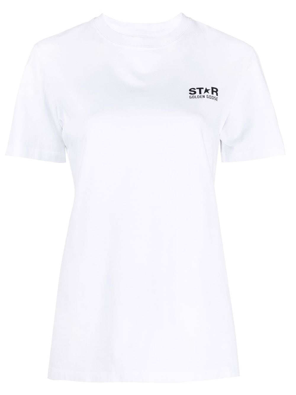 Golden Goose logo-print short-sleeve T-shirt - White von Golden Goose