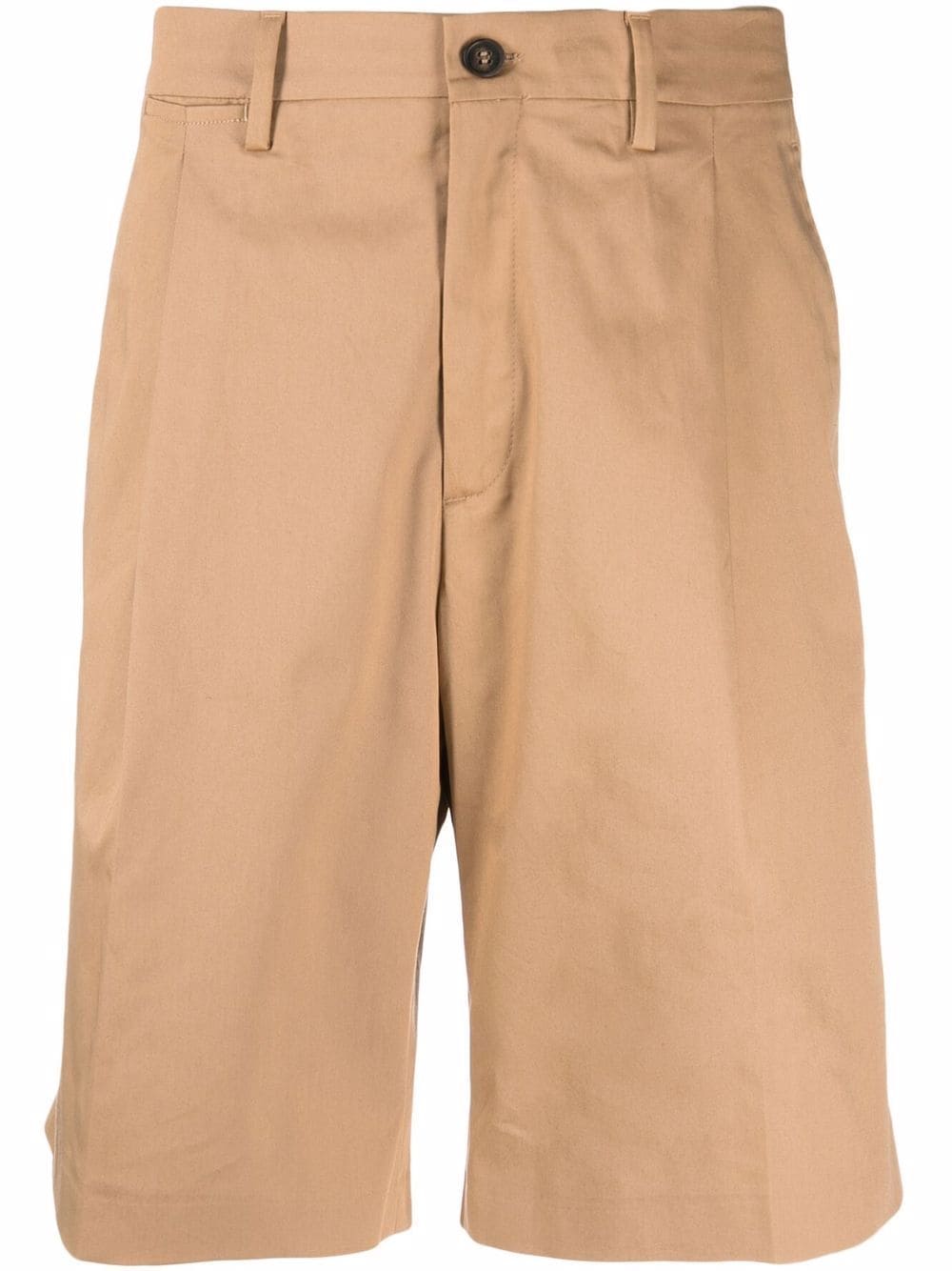 Golden Goose pressed-crease cotton chino shorts - Neutrals von Golden Goose