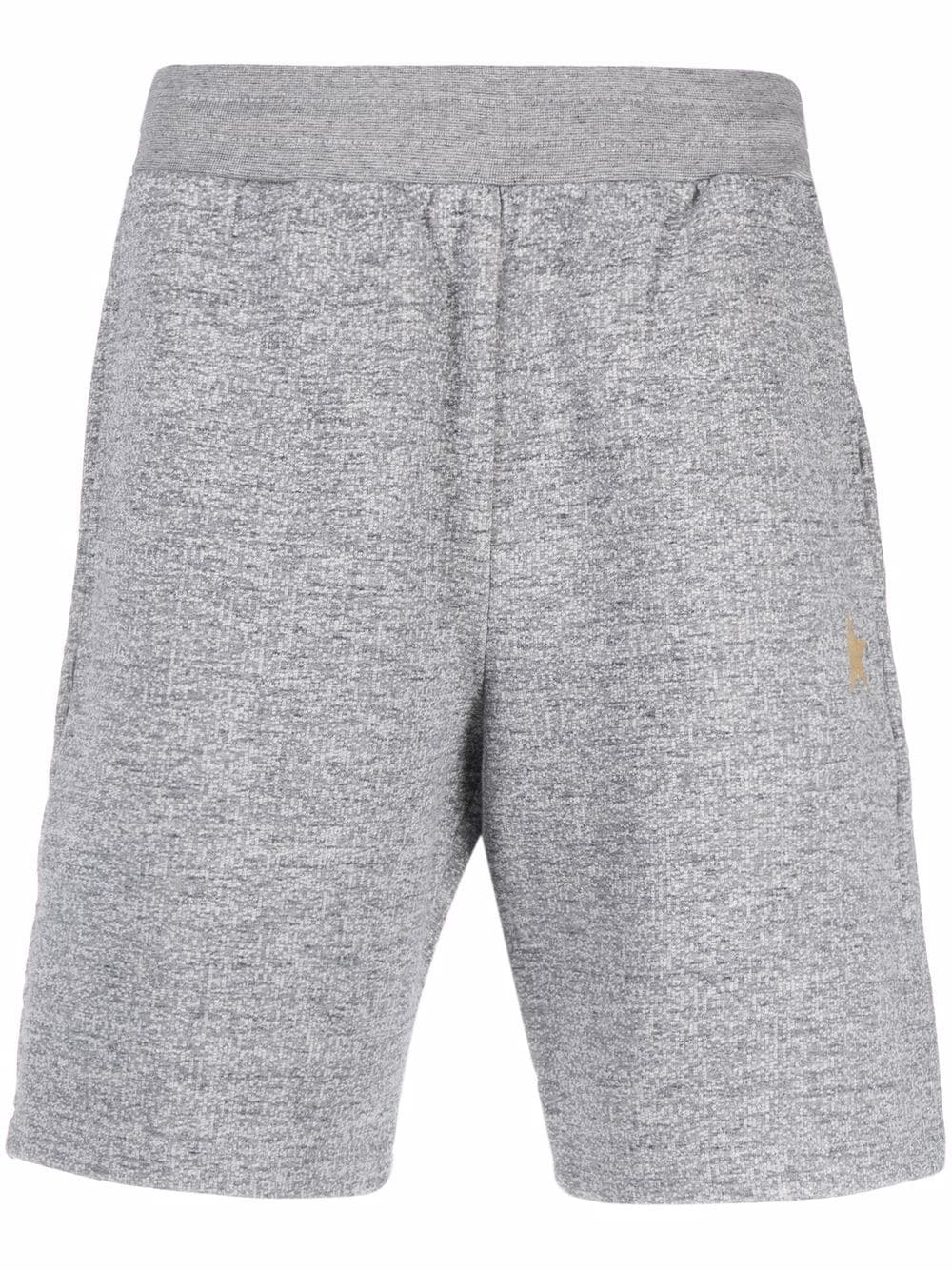 Golden Goose star-print track shorts - Grey von Golden Goose