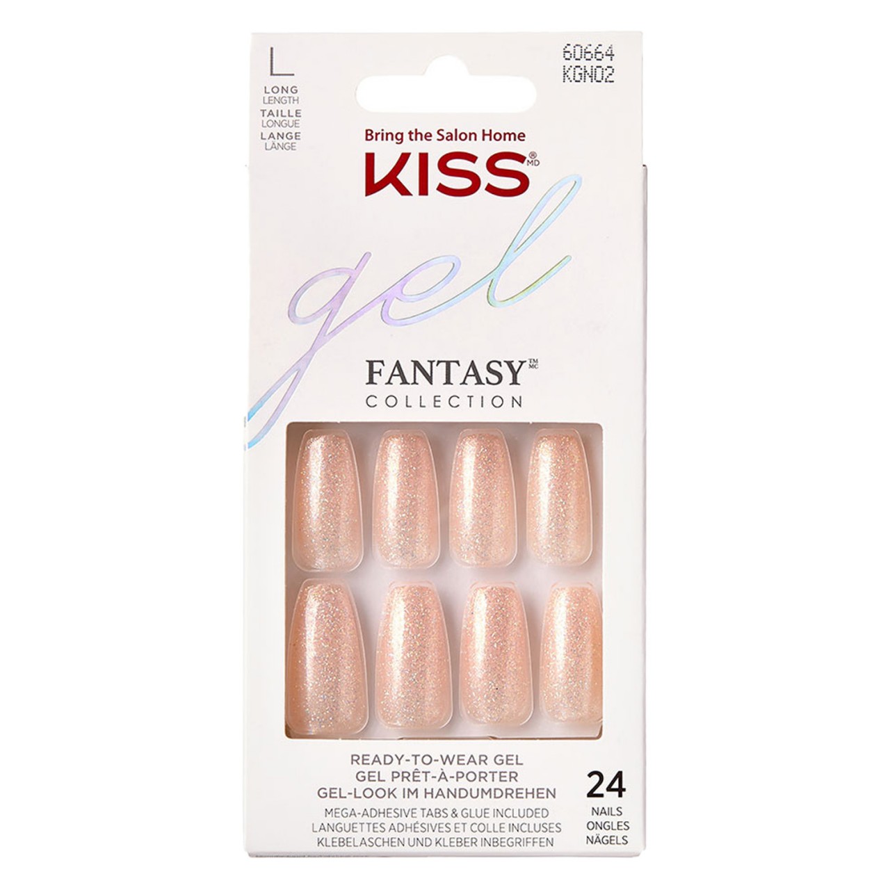KISS Nails - Gel Fantasy Nails Rock Candy von KISS