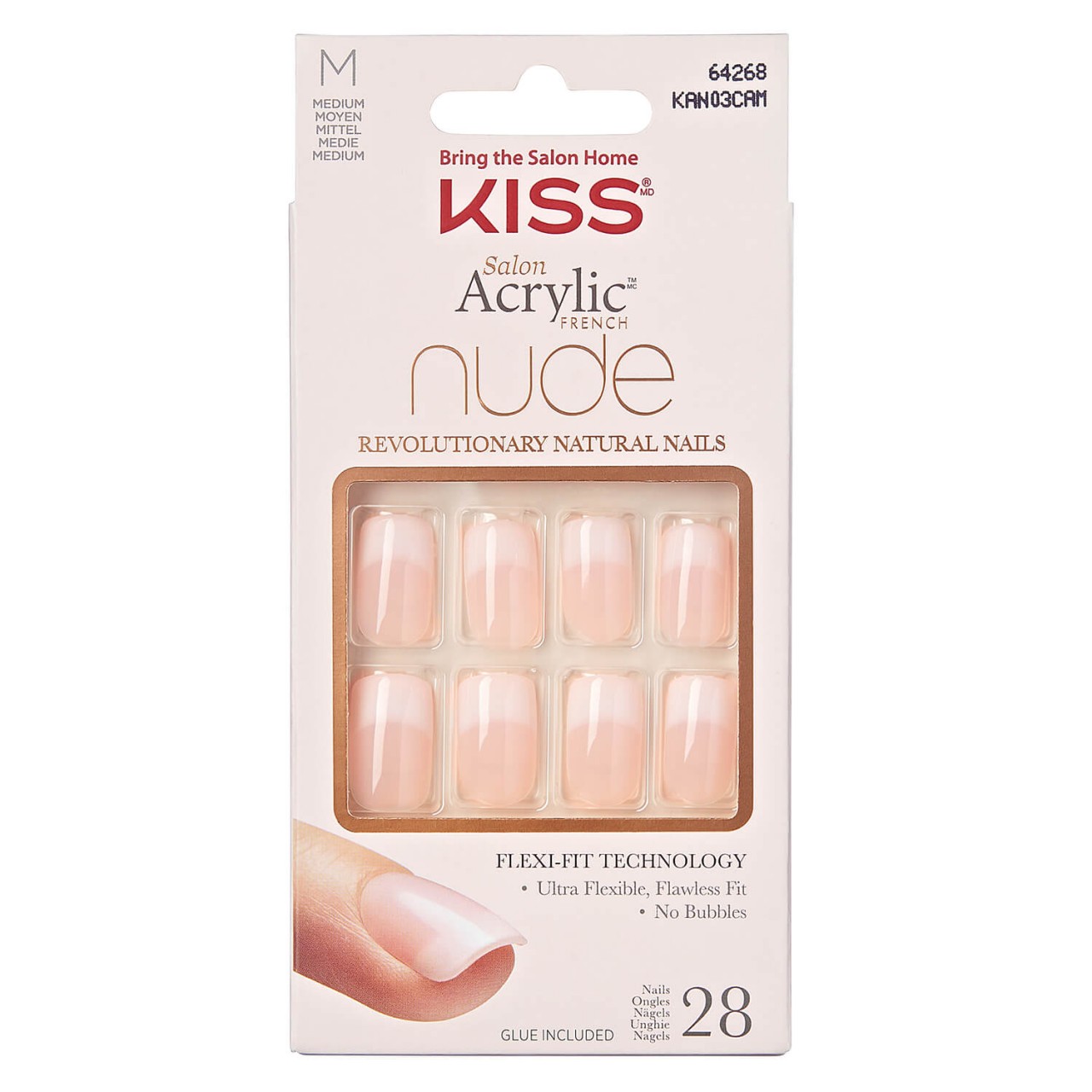 KISS Nails - Salon Acryl Nude Cashmere von KISS