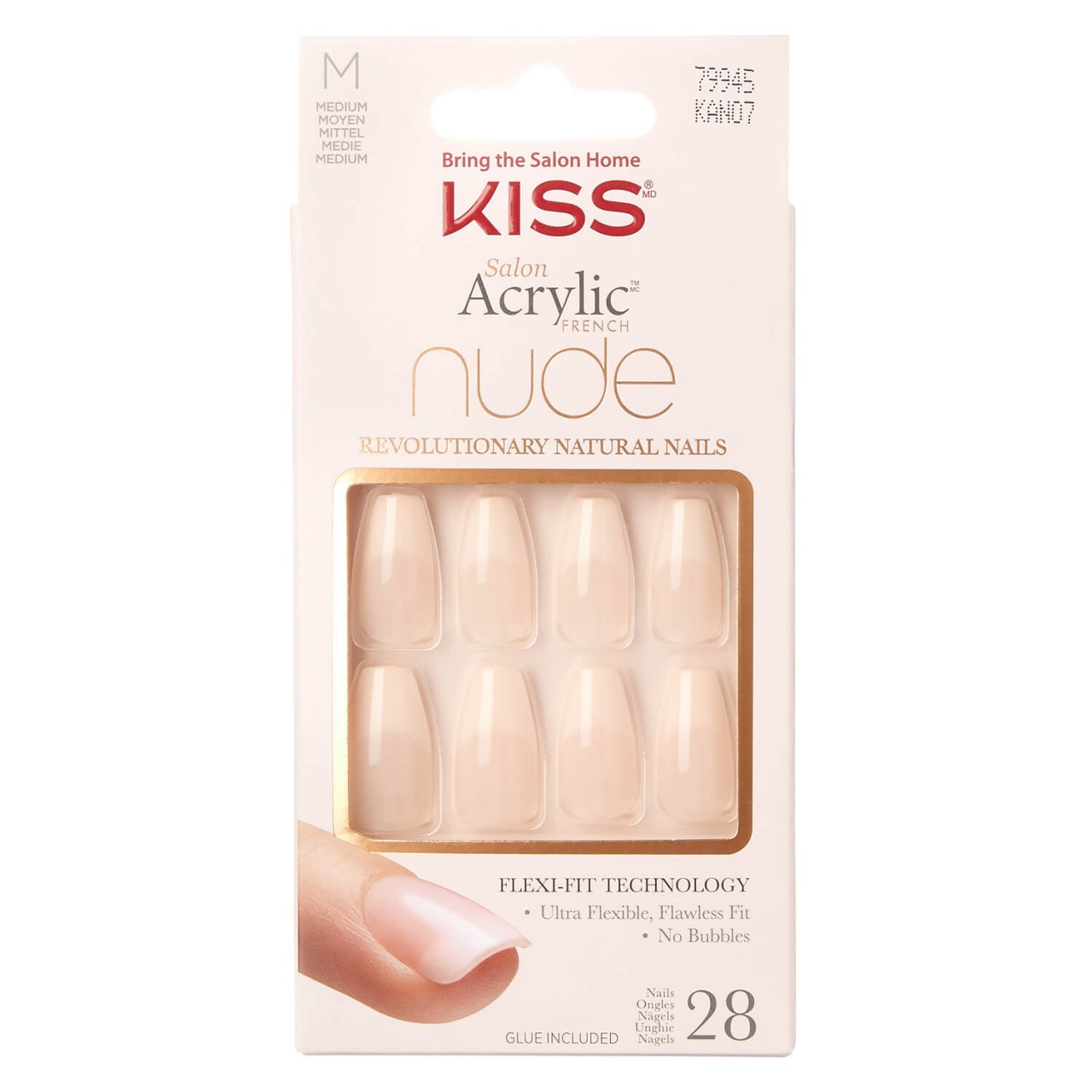 KISS Nails - Salon Acryl Nude Leilani von KISS