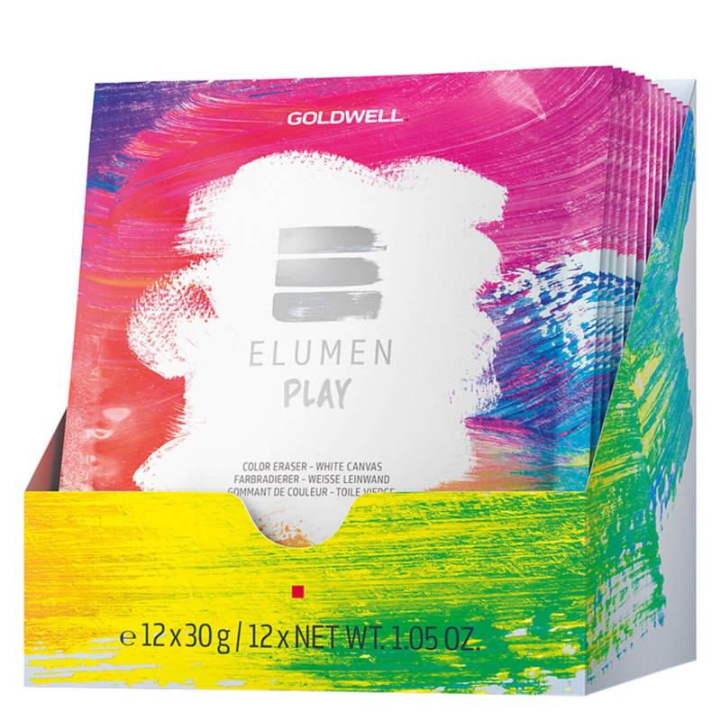 Elumen - Play Farbradierer Weisse Leinwand von Goldwell