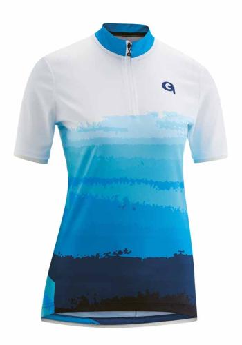 Gonso Batognica Da-Bikeshirt-1/2-HZ - hawaiian ocean (Grösse: 40) von Gonso