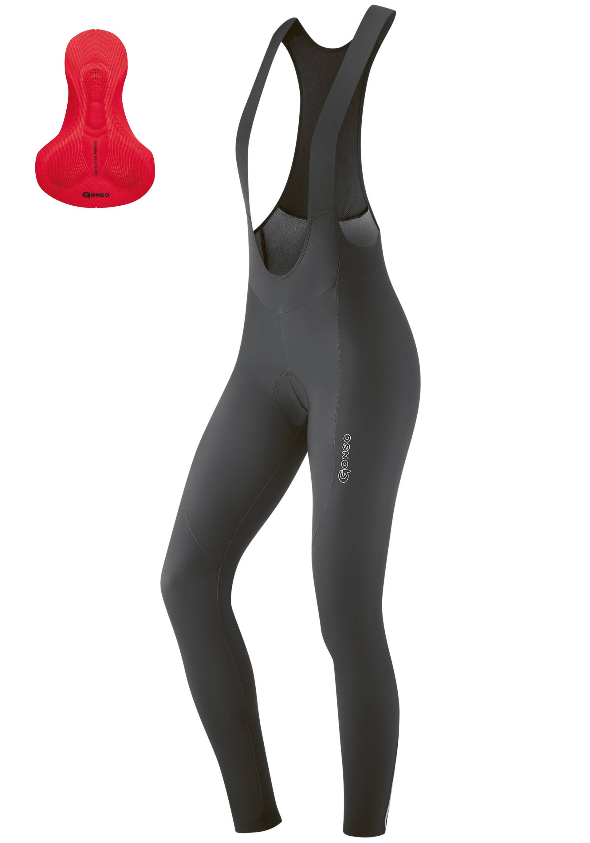 Gonso Fahrradhose »SITIVO TI BIB W«, Damen Radhose, innovatives Sitzpolster, Träger-Radlerhose, Tight Fit Gonso Fahrradhose »SITIVO TI BIB W«, Damen Radhose, innovatives Sitzpolster, Träger-Radlerhose, Tight Fit von Gonso