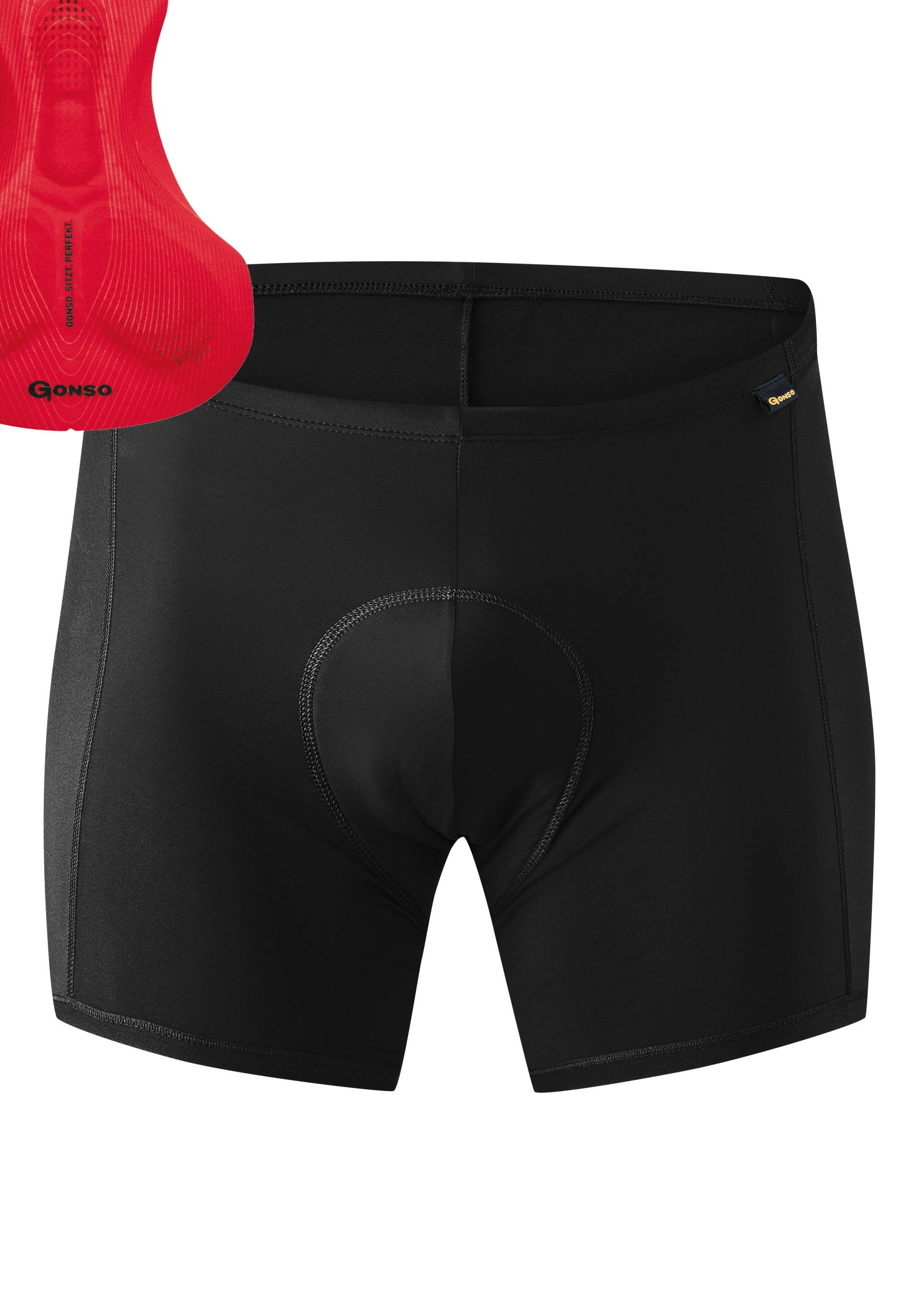 Gonso Fahrradhose »Sitivo U M«, Herren Fahrradunterhose, atmungsaktive Radhose, Sitzpolster, Tight Fit Gonso Fahrradhose »Sitivo U M«, Herren Fahrradunterhose, atmungsaktive Radhose, Sitzpolster, Tight Fit von Gonso